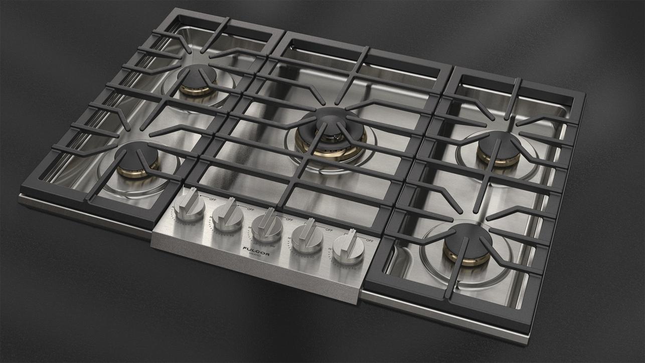 30" PRO GAS COOKTOP Fulgor Milano